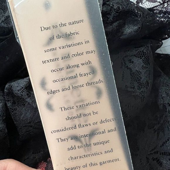 New Nanette Lepore Lace Velvet  Dress Very Black Size 0 NM8F17AC5 - Picture 8 of 9